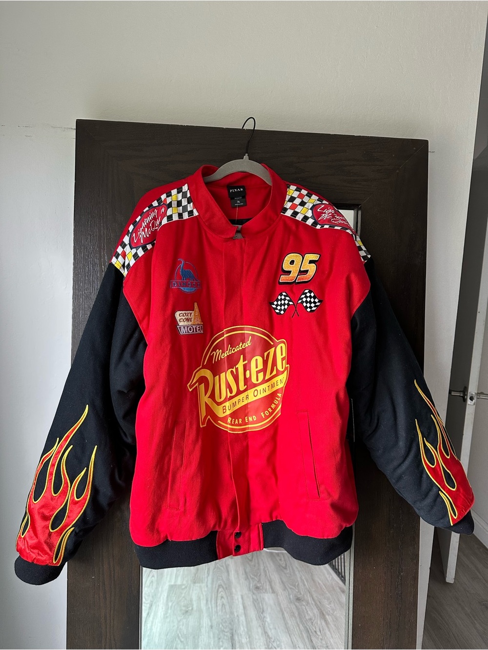 Disney Pixar Cars Lightning McQueen Oversized Racing Jacket - BoxLunch Exclusive